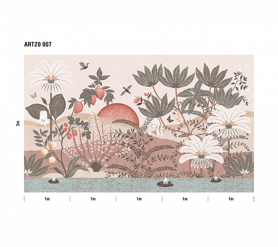панно Гранатовый оазис ART20 007 - 1
