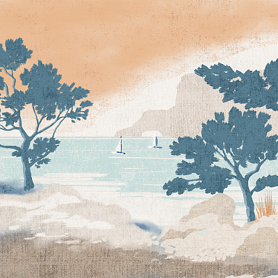 панно Бухта ART18 006